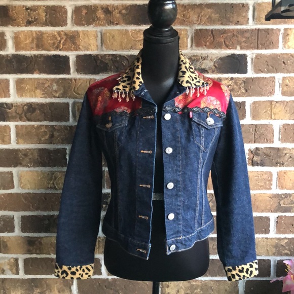 RARE Levi’s Japanese Style Y2K Denim Jean Jacket - Picture 2 of 12